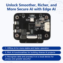ACEBOTT AI Robot Car Kit with Real-Time Object Detection and Tracking for Arduino Smart Robotics Programming Kit