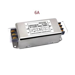 Single-phase AC EMI power filter 220V four-stage CW4L4-3/6/10/20/30A-R Terminal type/rail type anti-interference CW4L4-10A-R