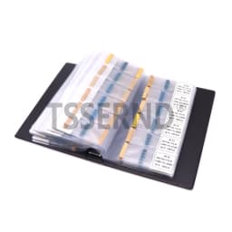 0.25W 122/130/140/158Values 1R-10M Ohm 1/4W 1% Metal Film Resistor Assorted Kit Resistance Pack Sample Book