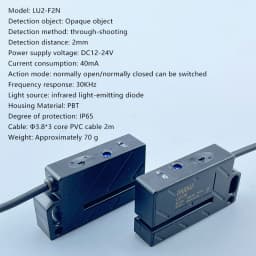 Labeling Machine Label Sensor Detects Transparent Non-Transparent Label Electric Eye Detection Sensor LU2-F2N