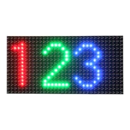 P10 DIP RGB Outdoor Waterproof High Brightness LED Traffic Light IP65 320*160mm Display Screen 32x16 Pixels