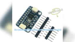 1PCS DAC7578 Breakout - 8 X Channel 12-bit I2C DAC - STEMMA QT / Qwiic DAC7578 Module Sensor