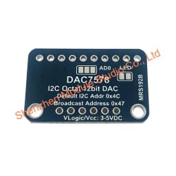 1PCS DAC7578 Breakout - 8 X Channel 12-bit I2C DAC - STEMMA QT / Qwiic DAC7578 Module Sensor