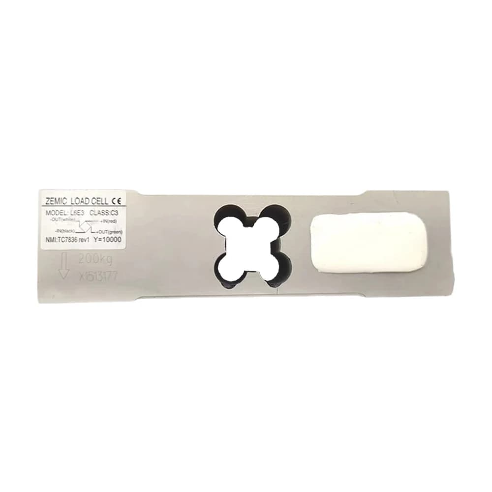 ZEMIC L6E3 Weighing Load Sensor C3 50kg-300kg Shear Beam for Hopper Scale Platform Scale Industrial Shear Beam Load Cell