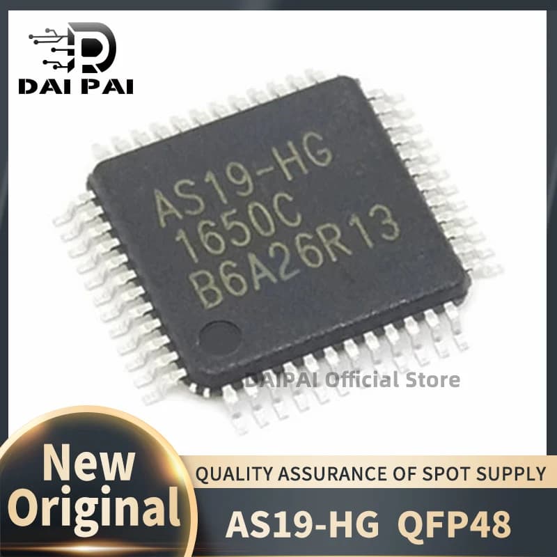 (10Pcs/Lot) 100% New original AS19-HG AS19 HG QFP48 Chipset