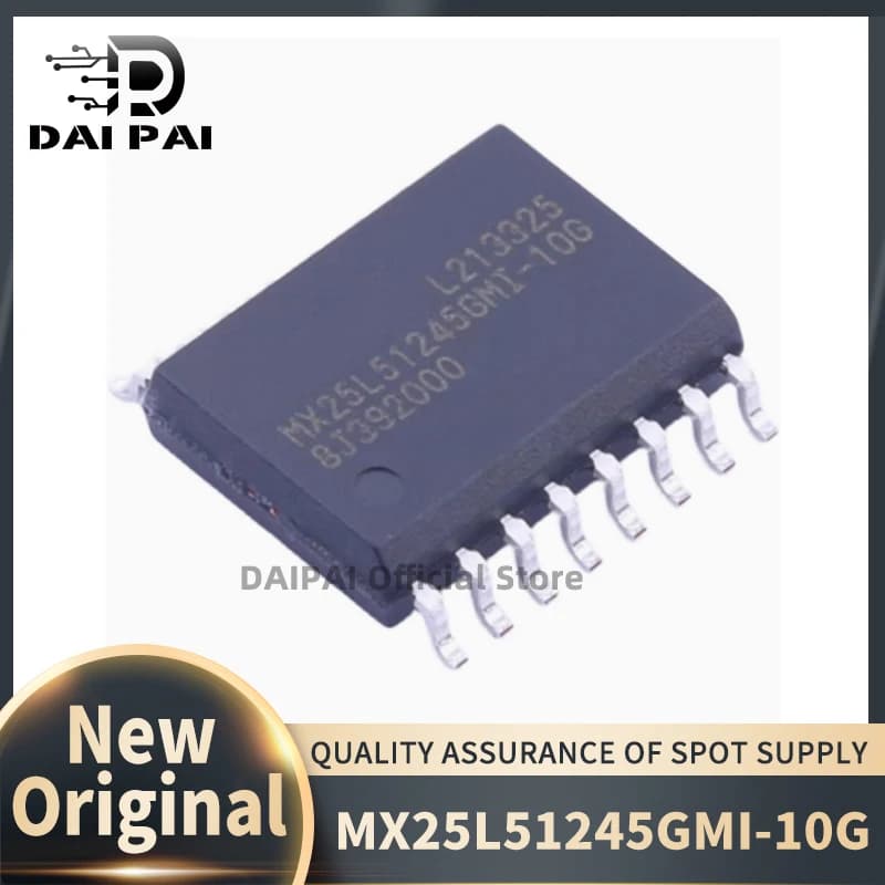 (10Pcs/Lot) 100% New original MX25L51245GMI-10G MX25L51245GMI MX25L51245 SOP-16 Chipset