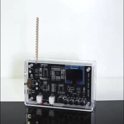 Interphone Radio Electronic DIY Kit Wireless Intercom FM Radio Circuit Board Welding Practice Walkie Talkie DIY Kit Micro USB