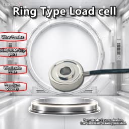 Ring Load Cell, Stainless Steel, High Accuracy, Non-Standard Customization Available for Various Ranges