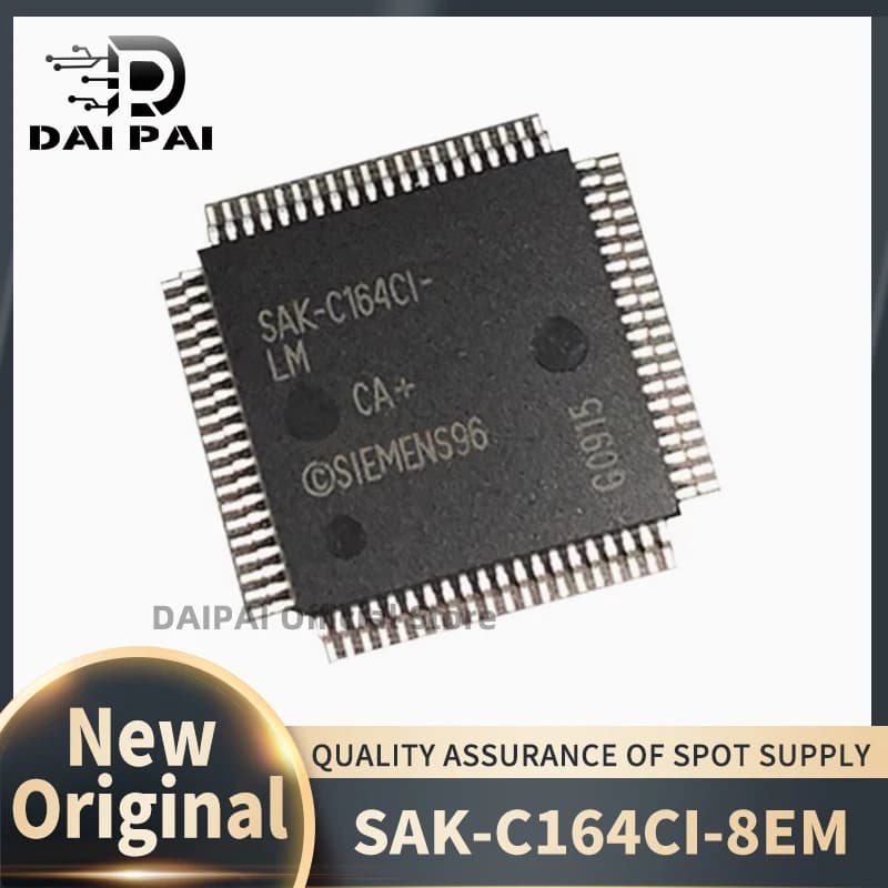 (5Pcs/Lot) 100% New original SAK-C164CI-8EM SAF-C164CI-8EM SAK-C164CI QFP-80 Chipset