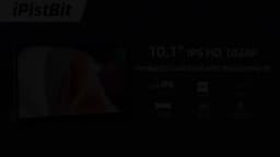 iPistBit 10.1 Inch Capacitive Touch Screen 1024*600 IPS Display for Raspberry Pi Win 8/10 LCD Display with Speakers