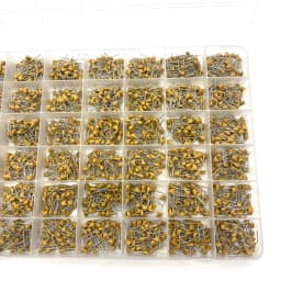 42values*50pcs Monolithic Ceramic Capacitor 10pF~10uF,ceramic capacitor Assorted Kit 1UF 100NF 330NF 0.1UF 102 104 105 335 Box
