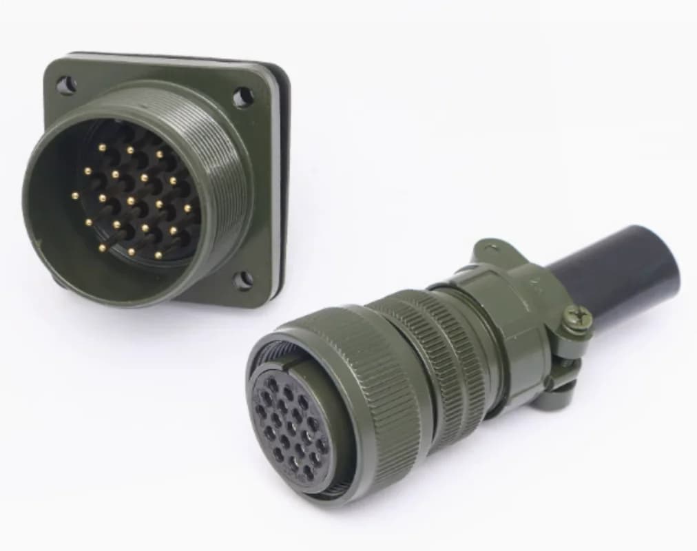5015 military standard waterproof aviation plug socket 19-core MS3106A22-14S MS3102A22-14P