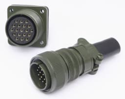 5015 military standard waterproof aviation plug socket 19-core MS3106A22-14S MS3102A22-14P