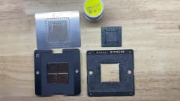 Amaoe BGA Reballing Stencil For DDR5/DDR6/BGA170/BGA180/DDR5X/BGA190 Video Memory Chip Graphics Tin Planting Solder Template