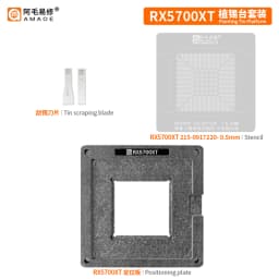 Amaoe BGA Reballing Stencil For DDR5/DDR6/BGA170/BGA180/DDR5X/BGA190 Video Memory Chip Graphics Tin Planting Solder Template