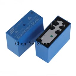 Free Shipping20PCS SMI-05VDC-SL-2C SMI-12VDC-SL-2C SMI-24VDC-SL-2C 8Pin 250V DC 5A 100% NEW Original Relay DC5V 12V 24V