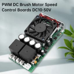 DC 10-50V Industrial Grade 3000W 100A PWM Brushed DC Motor Speed Controller Wide Voltage Speed Control Input PLC Control