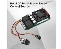 DC 10-50V Industrial Grade 3000W 100A PWM Brushed DC Motor Speed Controller Wide Voltage Speed Control Input PLC Control