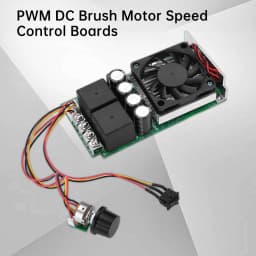 DC 10-50V Industrial Grade 3000W 100A PWM Brushed DC Motor Speed Controller Wide Voltage Speed Control Input PLC Control