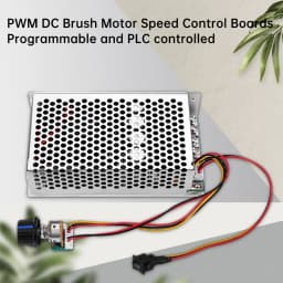 DC 10-50V Industrial Grade 3000W 100A PWM Brushed DC Motor Speed Controller Wide Voltage Speed Control Input PLC Control