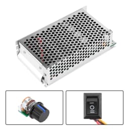 DC 10-50V Industrial Grade 3000W 100A PWM Brushed DC Motor Speed Controller Wide Voltage Speed Control Input PLC Control
