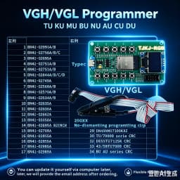 TU KU MU BU NU AU CU DUVGH/VGL Programmer