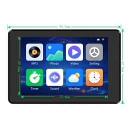 ESP32-S3 3.5-inch capacitive touch IPS module 8M PSRAM 16M FLASH Arduino LVGL development 320 * 480