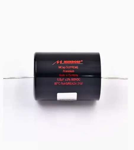 2pcs/lot Original Germany Mundorf Mcap SUPREME Classic Aluminium Audio Capacitors Frequency divider capacitor free shipping