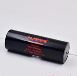 2pcs/lot Original Germany Mundorf Mcap SUPREME Classic Aluminium Audio Capacitors Frequency divider capacitor free shipping