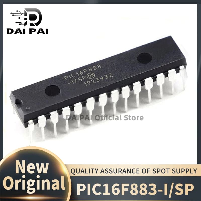 (10piece)100% New original PIC16F883-I/SP PIC16F886-I/SP PIC16F883 PIC16F886 DIP-28 Chipset