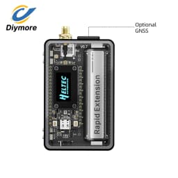 WiFi LoRa 32 V4 Meshtastic ESP32-S3R2 SX1262 LoRa Module 3.5 Touch Screen L76K GNSS Low Power Solar Powered IoT Monitoring Node