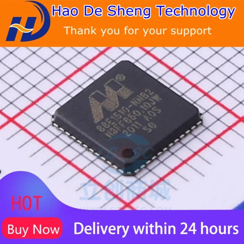 10PCS/LOT 88E1510-A0-NNB2C000 88E1510 QFN48 Original In Stock