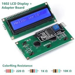 1602 LCD&0.96-inch Display screen Electronic DIY Kit for arduino R3 board Component Pack Beginners 'Starter Kit