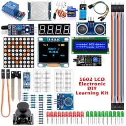 1602 LCD&0.96-inch Display screen Electronic DIY Kit for arduino R3 board Component Pack Beginners 'Starter Kit