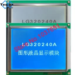 320x240 Lcd Display Panel RA8835 Blue or FSTN White Touch Panel LG320240A instead WG320240C0-TMI-TZ# HG32024014
