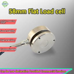 Load Cell DC 8-28V 80-265V AC Sensor 50kg–5t with Digital 5-Digit Indicator, 1.0–2.0mV/V IP66 Alloy Steel Weighing System Kit