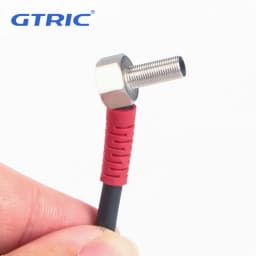 GTRIC Small Laser Photoelectric Sensor Diffuse Reflection Elbow 10-30VDC NPN PNP M05 06 Adjustable Distance Mini Optical Switch