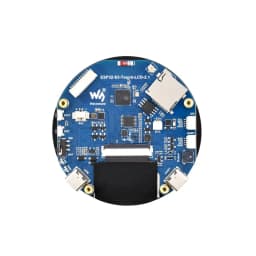 Waveshare ESP32-S3 2.1inch Capacitive Touch Round Display Development Board, 480×480, IPS, 32-bit LX7 Dual-core Processor