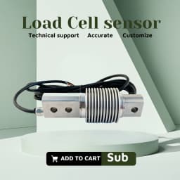 BENGBUZZYQ Rod Type Industrial Grade Load Sensor 3kg~5T Stainless Steel Force Sensor for Tension and Compression Measurement