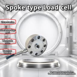 Industrial Spoke Load Cell Alloy Steel Pressure Sensor High Accuracy Tension Force Measurement