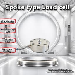 Industrial Spoke Load Cell Alloy Steel Pressure Sensor High Accuracy Tension Force Measurement
