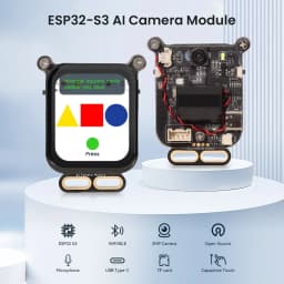 Elecrow ESP32-S3 Mini AI Vision Camera Module with 1.83inch Screen WiFi BLE Audio Control Dev Kit for IoT Projects