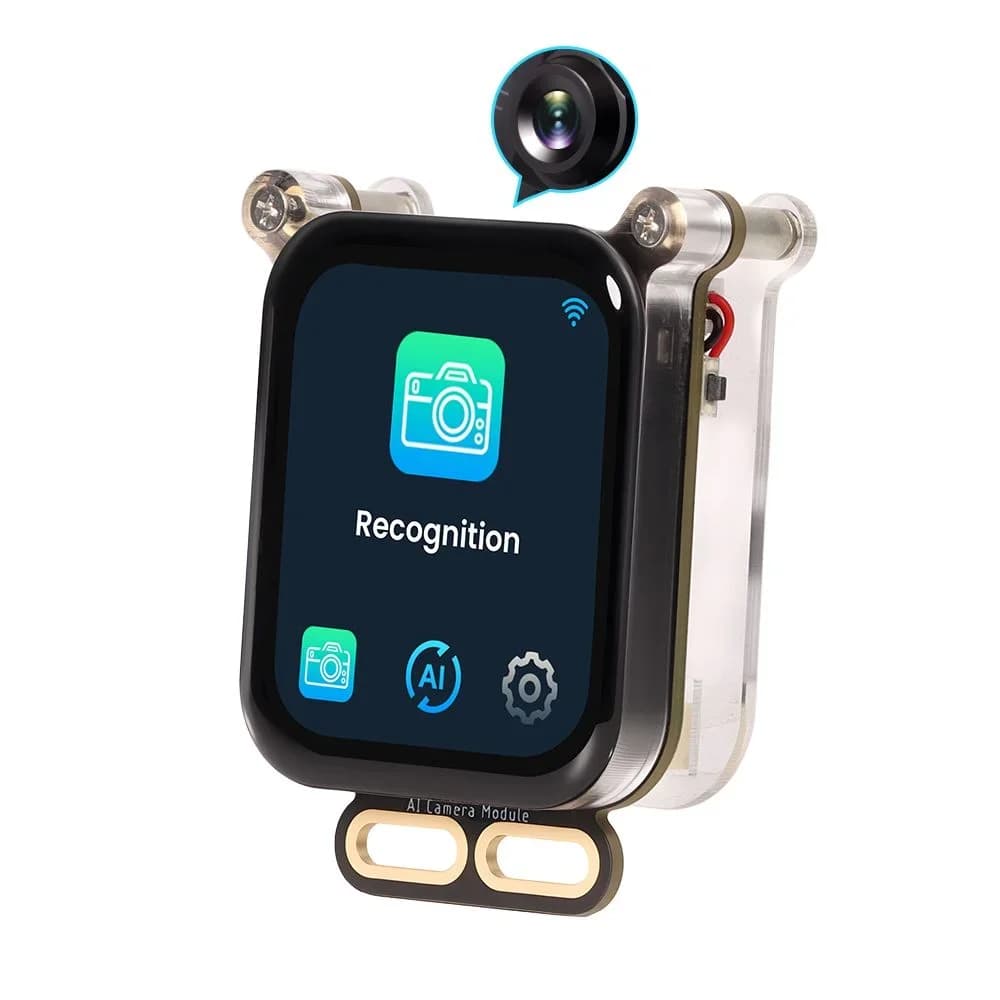 Elecrow ESP32-S3 Mini AI Vision Camera Module with 1.83inch Screen WiFi BLE Audio Control Dev Kit for IoT Projects