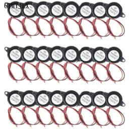 100pcs SFM-20B 85dB High Decibel Active Buzzer Alarm Speaker DC 3-24V Continuous Sound 2312 Piezoelectric Piezo DIY Electronic