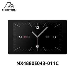 NEXTION NX4880E043-011C 4.3" Edge Series HMI Touch Display LCD-TFT Capacitive Screen Panel Module Built-in RTC Without Enclosure