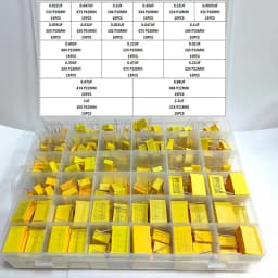 315PCS 21Values X2 Safety Capacitor 275VAC 102K-225K 1NF~2.2UF 223 104 105 225 474 684 102 103 473 334 333 Assorted Kit Box