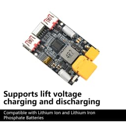 2-7S DC 5-20V 100W Fast Battery Charger Module PD Decoy Lithium Battery Charger Support PD2.0/3.0/3.1 PPS FCP QC2.0/3.0/3.0+ SCP