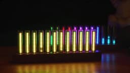 Electronic Music Rhythm Spectrum Lamp LED Pickup Spectrum Lamp Glow Tube Desktop Decoration Gift