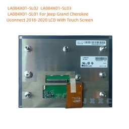 8.4 inch LA084X01-SL02 LA084X01-SL03 LA084X01-SL01 For Jeep Grand Cherokee Uconnect 2018-2020 LCD With Touch Screen Display