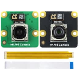 12MP IMX708 Camera Module Auto Focus Night Vision 75 120 Degree For Raspberry Pi 5 4 4B 3B+ ZERO 2 W CSI 22Pin 15Pin HD Webcam